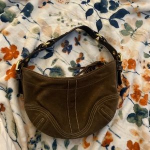 Coach brown bag 💌